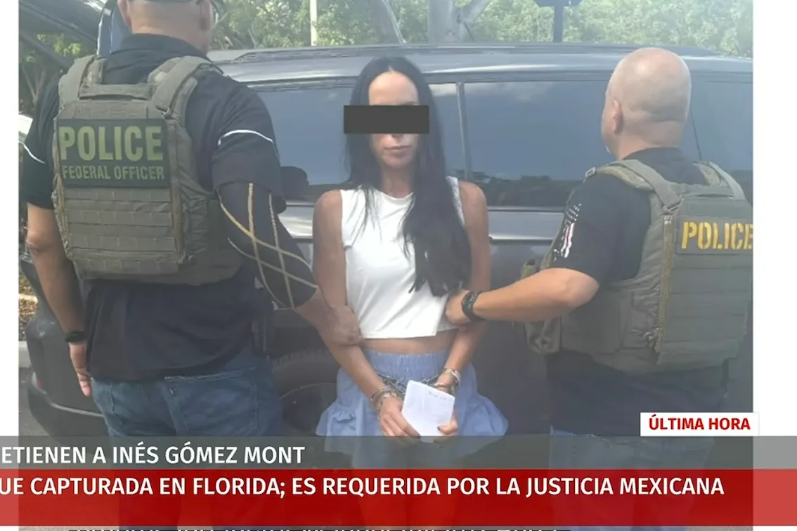 Imagen de archivo de una mujer, identificada como Inés G., exconductora de televisión vinculada al caso judicial.