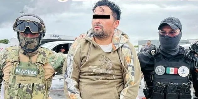 Imagen de referencia de un operativo de seguridad federal con elementos de la Marina en Oaxaca