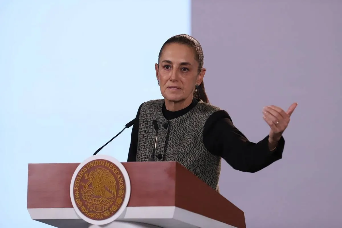Conferencia de prensa matutina de la presidenta Claudia Sheinbaum Pardo