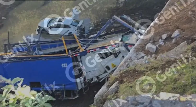 Texmelucan: accidente en la México-Veracruz afecta circulación en ambos sentidos